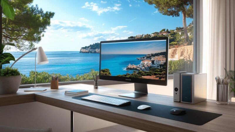 Echangez avec les locaux : La Webcam Lavandou, votre fenetre sur la Mediterranee