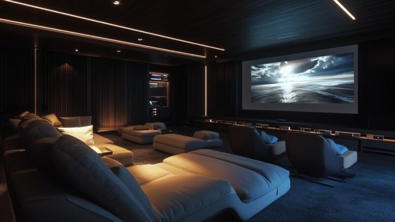 Écran vidéoprojecteur encastrable : conseils avant d&rsquo;acheter en tenant compte du gain et du contraste